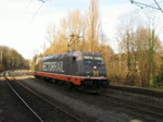 Lok der Reihe 241 von Hectorrail am 9. Februar 2011 bei einer Leerfahrt in Hhe des Haltepunktes Bochum-Hamme.