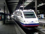 Ausfahrt eines ETR470  Cisalpino  als CIS47 nach Milano Centrale aus Basel SBB.  05.02.2008