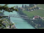 Schweiz 2012 - Vom Harder hat man eien fantastischen Blick auf die Strecke der Brnigbahn. 24.06.2012