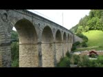 Schweiz 2012 - Am Rmlinger Viadukt an der alten Hauensteinlinie Olten - Sissach. 22.6.2012