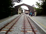Einfahrt des Triebwagen 502 in die Berstation P�stlingberg  ...