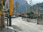 Strasenbahn Soller 12.01.10,Tram Nr.3 wird am Bf.S�ller/Mallorca bereitgestellt.