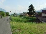 Thurbo Ein Thurbo f�hrt in den Bahnhof R�fis/Burgerau auf der Strecke Sargans - Buchs/SG ein am 28.04.07