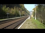 Am 23.10.2011 k�nnen wir in Schmilka Hirschm�hle den Sound von Graugussbremskl�tzen genie�en als 180 013 einen Halt einlegt.