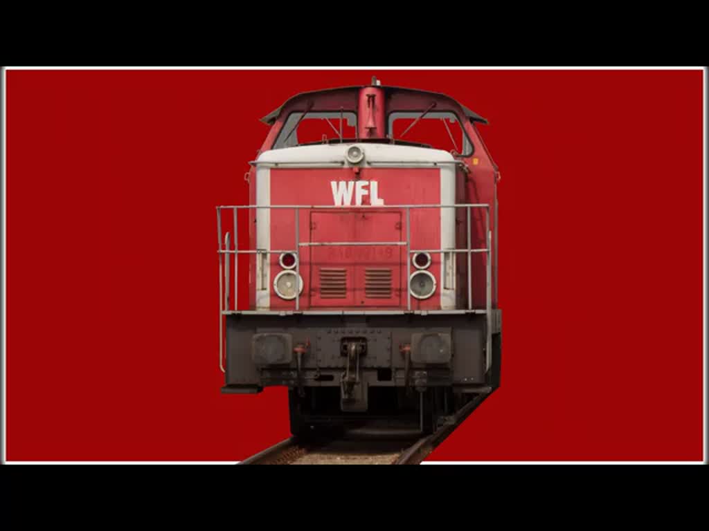 WFL Lok 6 auf dem Weg von Pasewalk-Ost zur Zuglaufmeldestelle Drögeheide, um von dort beladene Holzwagen abzuholen. - 17.05.2013