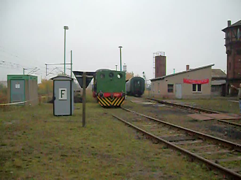 0605 fuhr auf die Scheibe um fr die 0604 platz zumachen