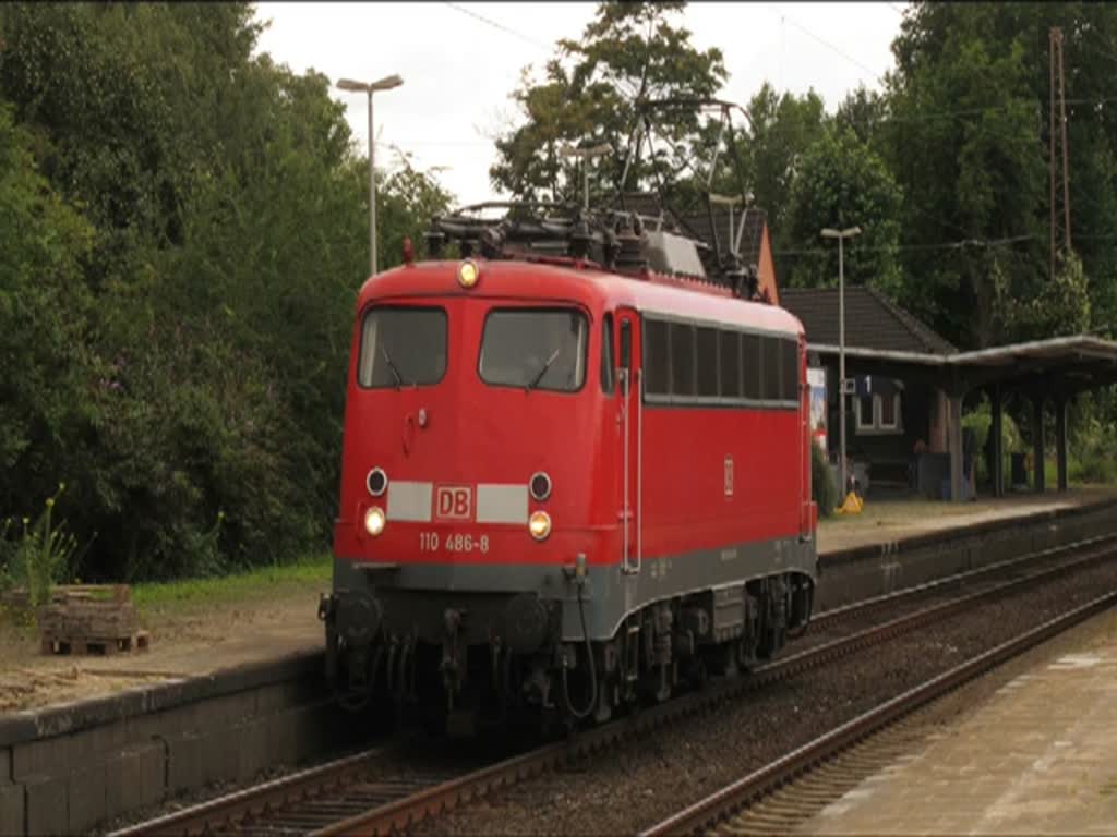 110 486 fhrt Lz am 22. Juli 2011 Richtung Dortmund durch Mlheim (Ruhr)-Styrum, vermutlich ihre letzte Fahrt. Der Fristablauf der Maschine war am folgenden Tag, dem 23.07.2011. Inzwischen ist sie beim Schrotthndler in Eschweiler-Aue angekommen. 