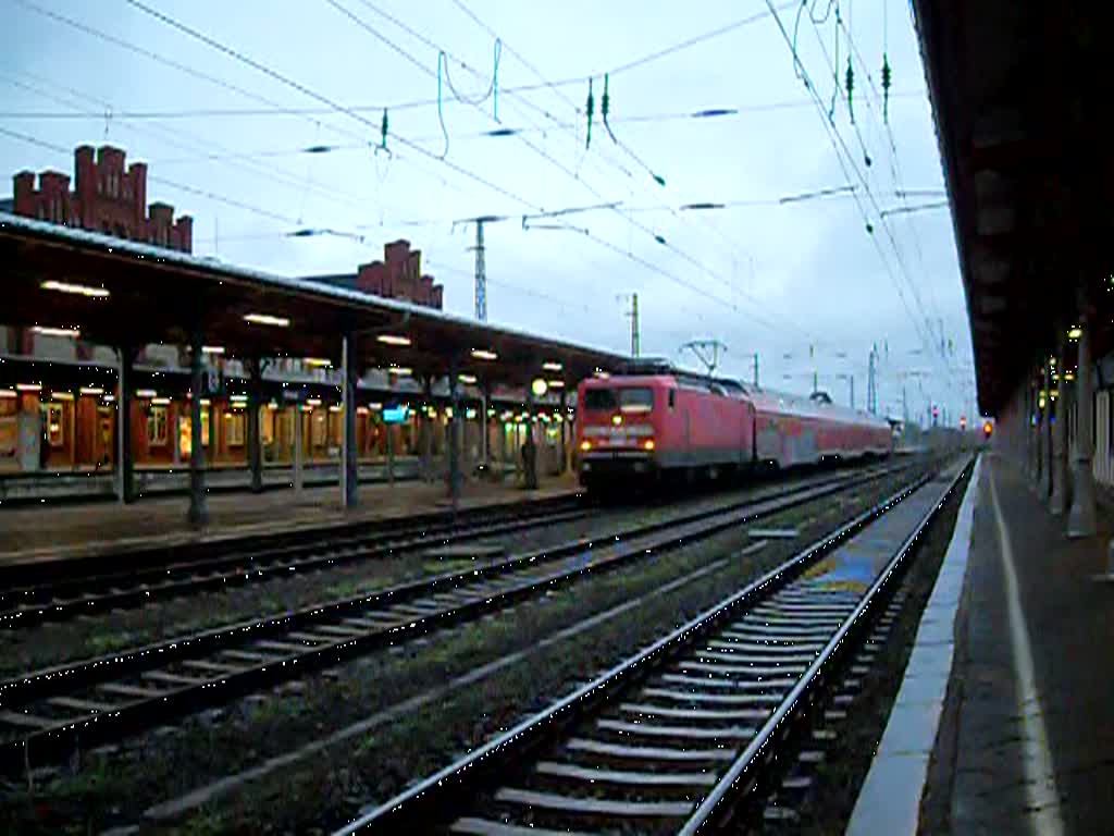 112 174 aus Halle zur weiterfahrt nach Uelzen.