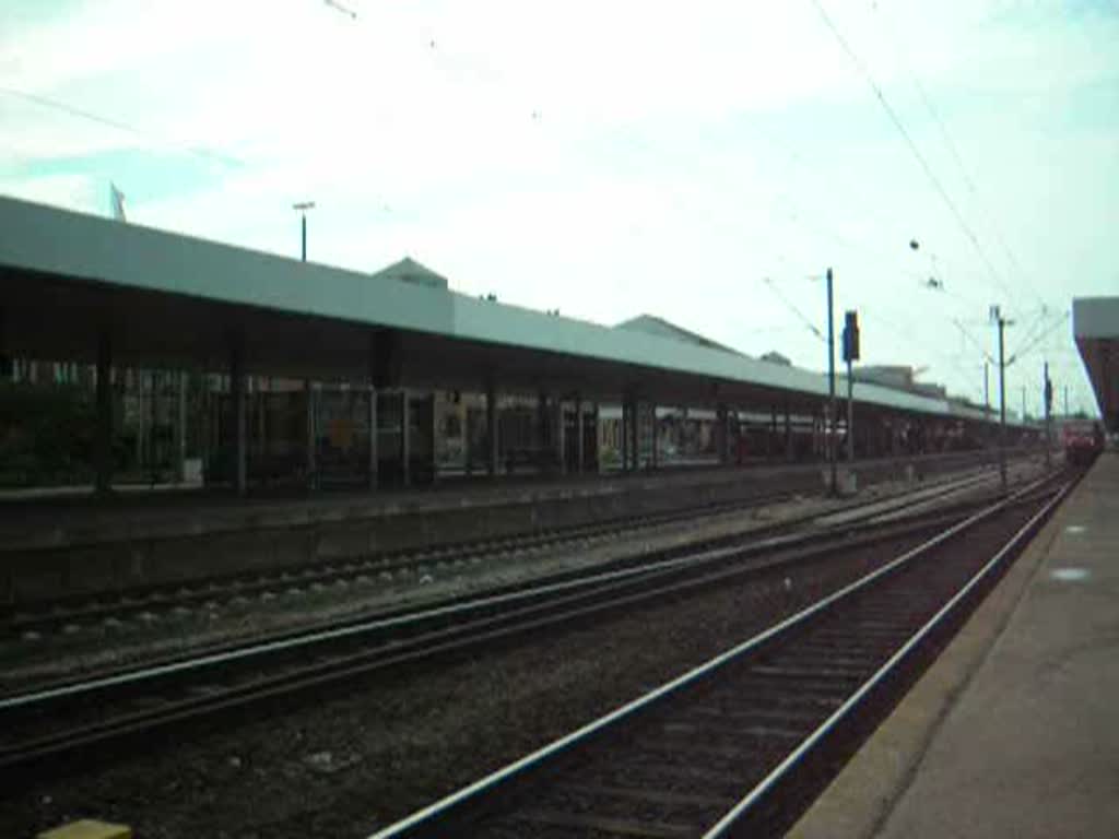 143er verlsst mit der RB nach Hildesheim, Hannover HBF