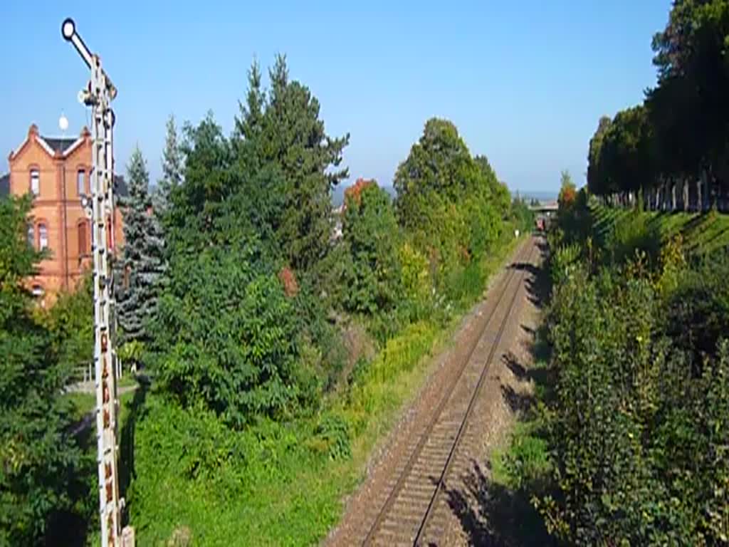 203.28 und 203 405 SWT zu sehen am 04.10.14 in Pößneck. 