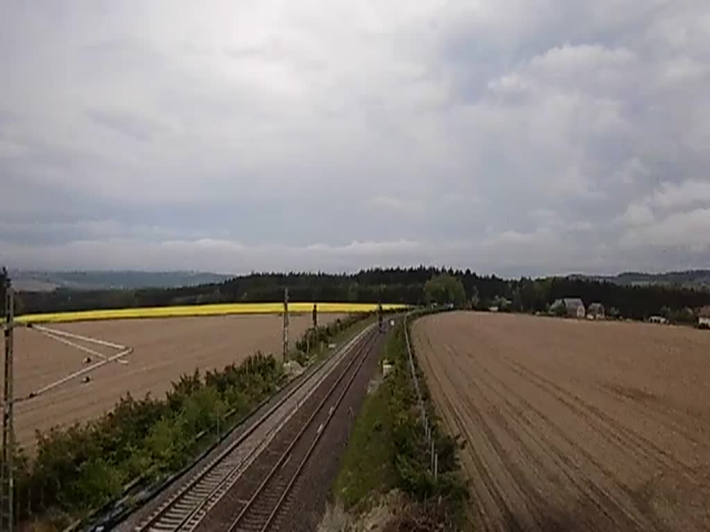 23 1019 und 118 770 am 19.05.13 in Mehltheuer. Von der Rckfahrt aus Neuenmarkt-Wirsberg.  