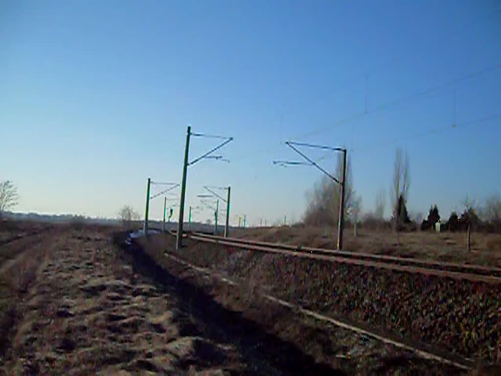 294 mit einem Gterzug aus Arneburg.