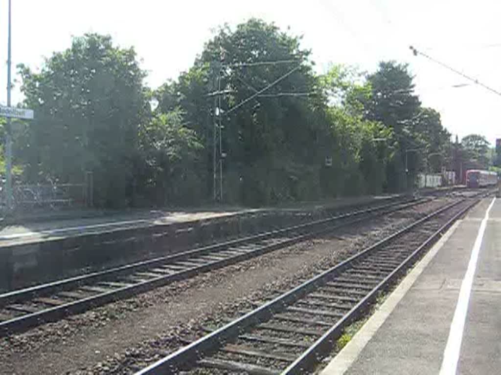 2x BR 650 bei der Einfahrt in Radolfzell am 29. Juli 2008 gegen 16:20.