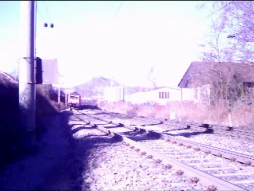 Br 146.2 mit IRE Karlsruhe Hbf - Kreuzlingen in Mhlhausen (bei Engen) am 08.02.08