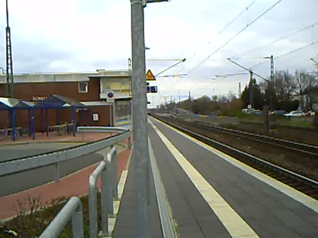 Br101 075-0 fhrt mit ihrem IC 1909 von Ostseebad Binz nach Kln HBF mit 200 Kmh durch Scheeel