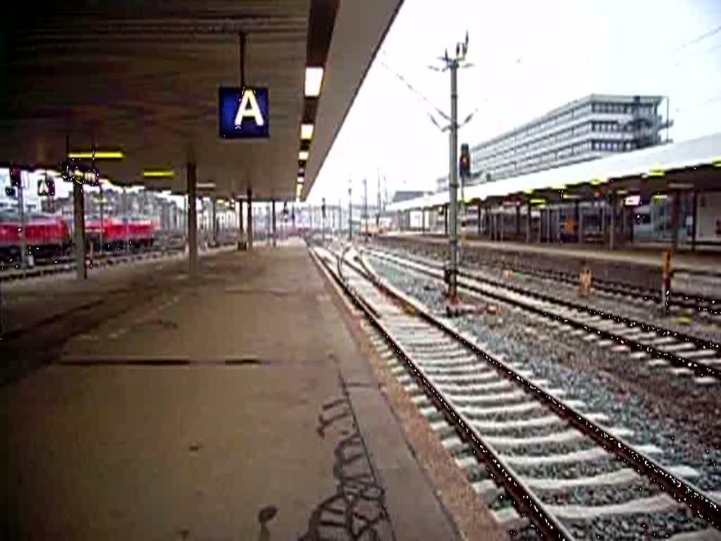 City Night Liner aus Paris Est,legte am 22.03.2009 einen kurzen Halt in Hannover Hauptbahnhof ein.