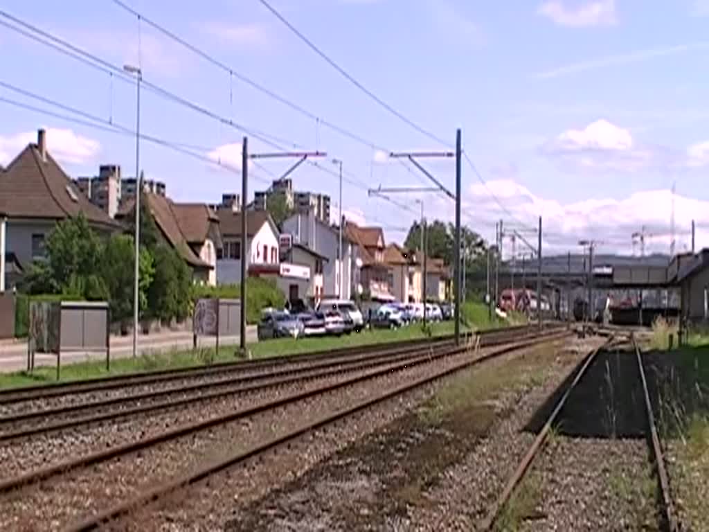 Dampftriebwagen CZm 1/2 31in Brugg am 17/06/12.