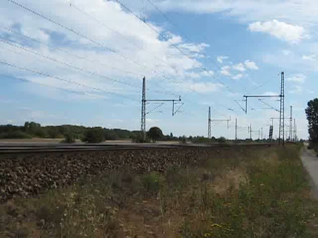  Der Antrieb des Nordens , 146 519-4 der Connex zieht den Warsteiner Zug in Richtung Wunstorf durch Dedensen/Gmmer. Aufgenommen am 27.08.2009.