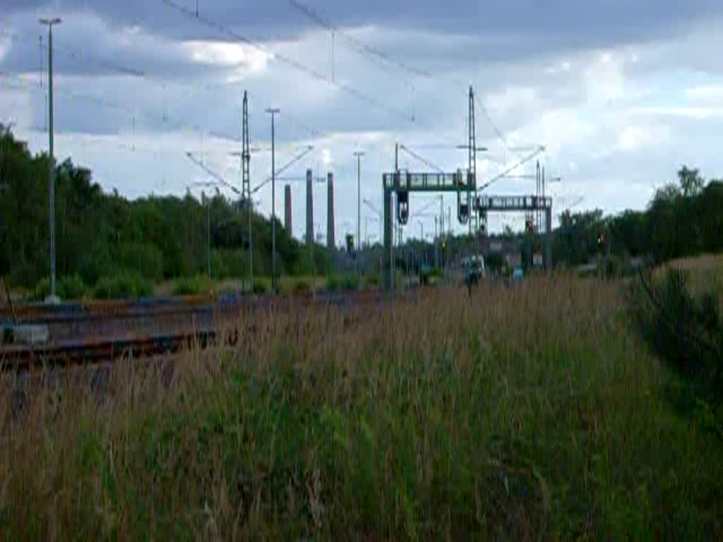 Der Trainguard(analog der Baureihe 642) durchfährt Muldenstein Richtung Berlin.