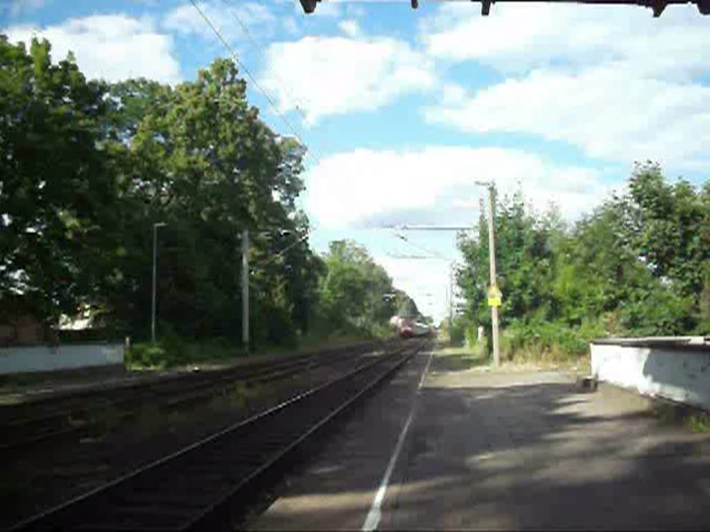 Die 120 125-0 durchfuhr mit IC 1854 nach Frankfurt(Main) Leipzig-Miltitz in Richtung Naumburg(S).