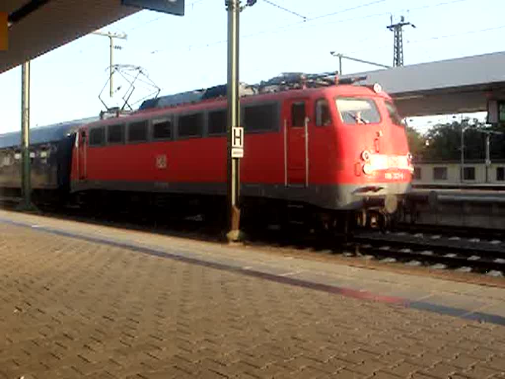 Ein Leerpark mit CityNightLine-,InterCity Wagen, Dostos Wagen und Wittenberger STW. Aufgenommen am 14.07.07 in Mannheim Hbf