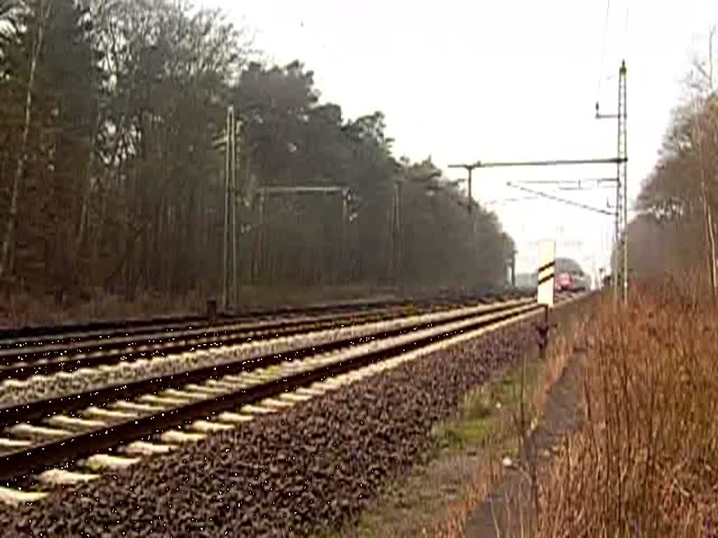 Eine S-Bahn 424 in Richtung Dedensen/Gmmer.Gefilmt am 04.04.2009