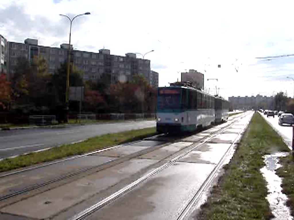 Eine Tatra in einen Wohngebiet in Kosice/Kaschau. Aufgenommen am 24.10.2007