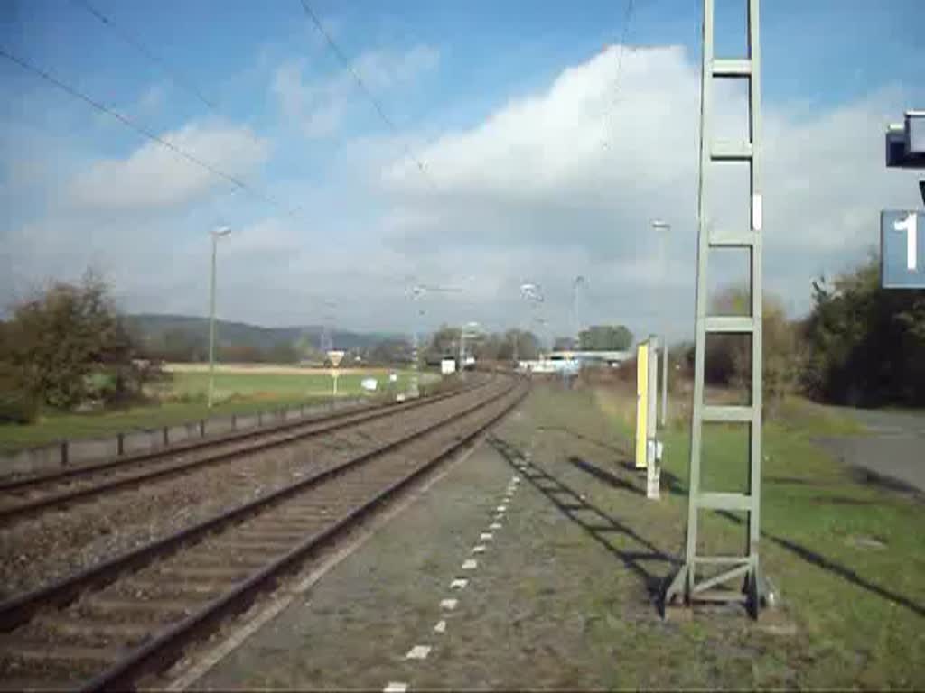 ES 64 F4-108 von MRCE-Dispolok mit Sonderzug am 22.10.10, Richtung Lichtenfels, durch Gundelsdorf.