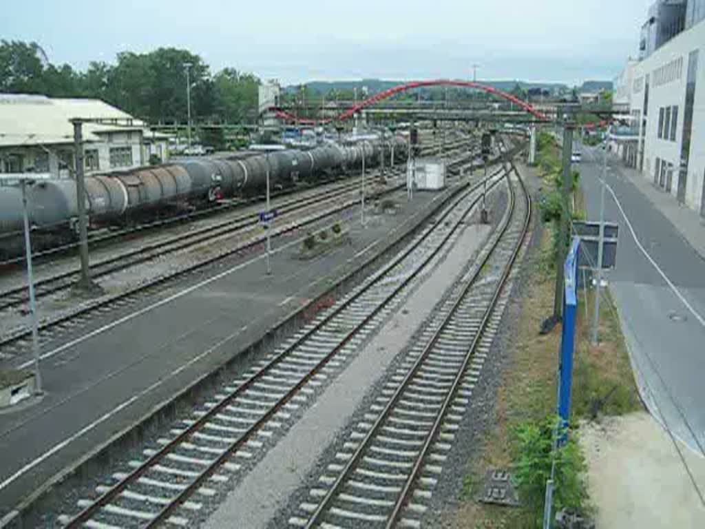 ICN nach Biel/Bienne fhrt am 6. Juni 2008 planmig um 16:03 Uhr aus Konstanz und wird ber Kreuzlingen, Weinfelden, Zrich HBF, Zrich Flughafen seinem Ziel entgegensteuern.