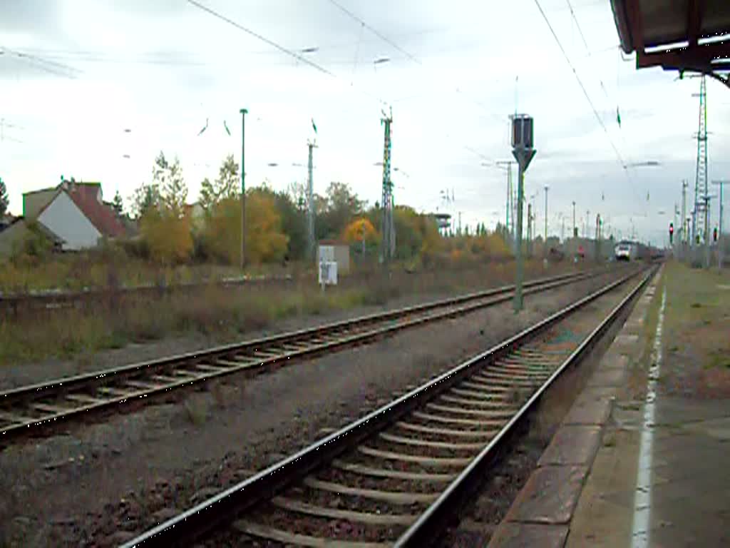 ITL mit einem Containerzug nach Magdeburg.