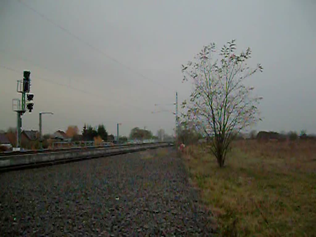 ITL Taurus mit einem Containerzug aus Uelzen.