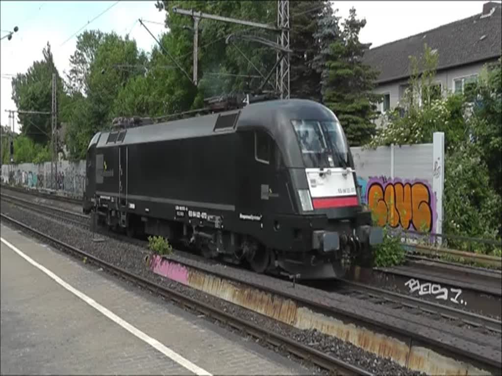 MRCE ES U2-072 (182 572) am 10. Juni 2015 bei der Fahrt durch Bochum-Hamme.
