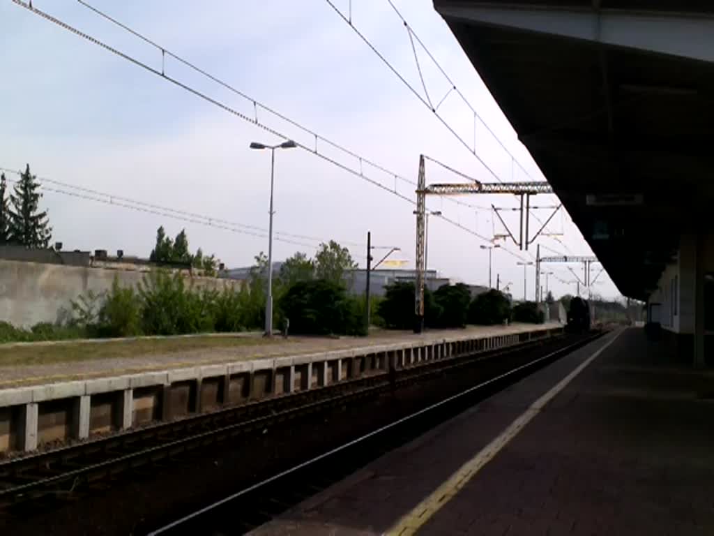 Ol49-49 rangiert in Bahnhof Zbąszynek, 22.05.2020