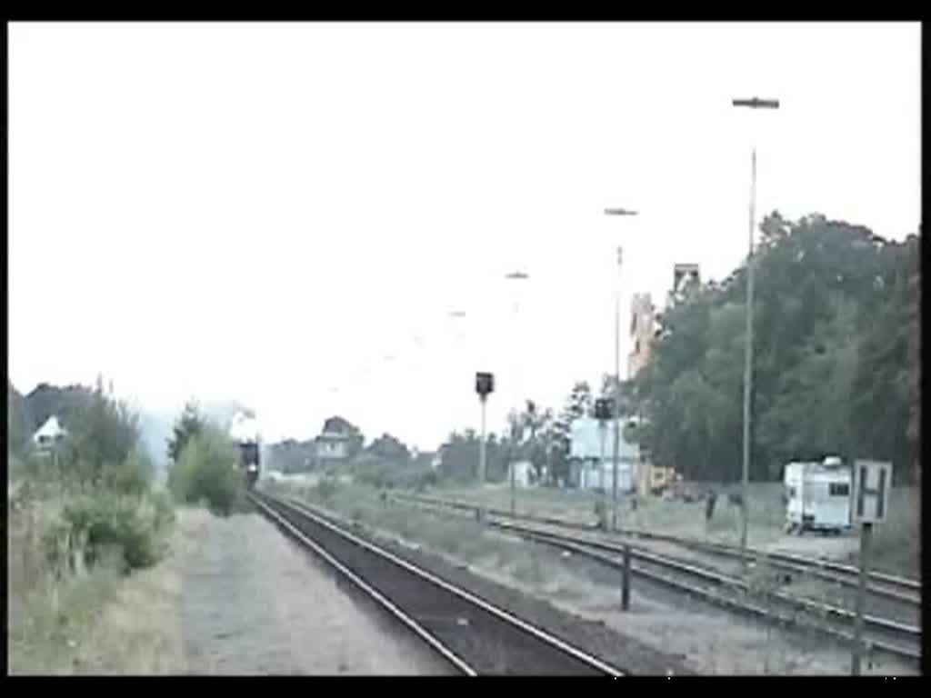 Preussenzug auf dem Rckweg vom Wildenrath zur bernachtung im Neusser Eisenbahndepot im Bf Rheindahlen.