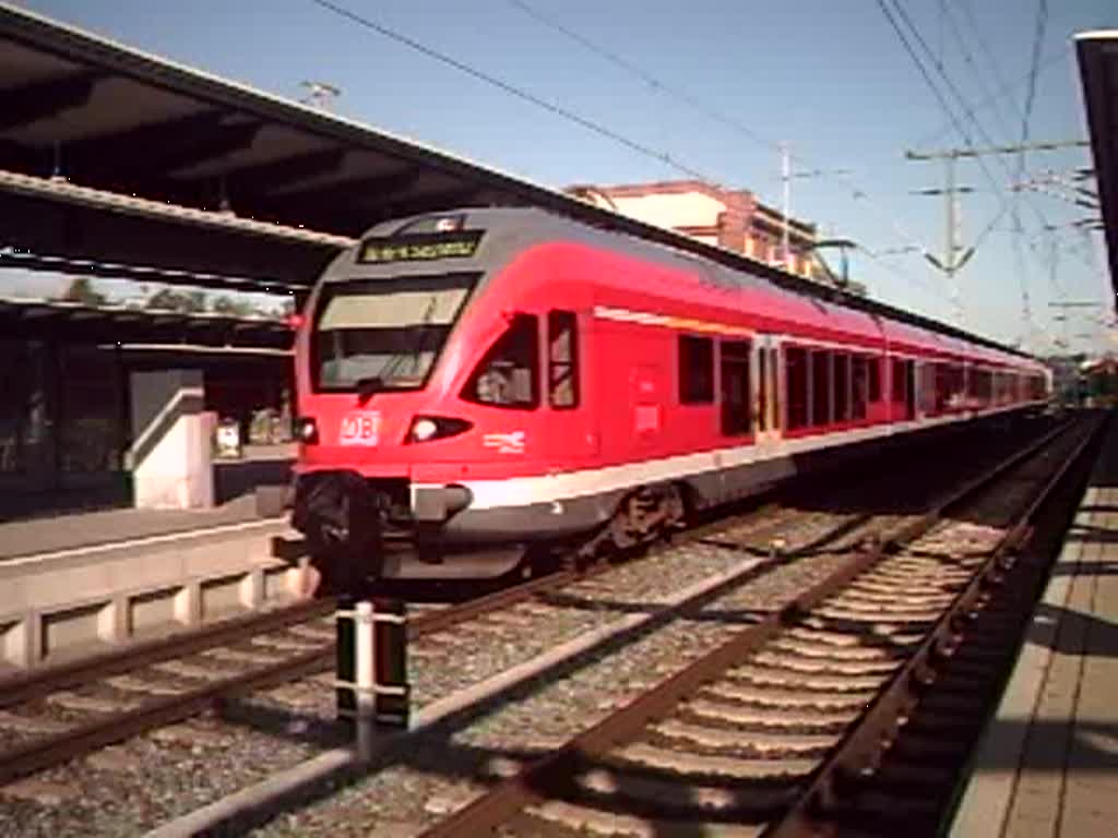 RE33209 von Rostock Hbf.nach Sassnitz kurz vor der Abfahrt im Rostocker Hbf.(30.08.08)