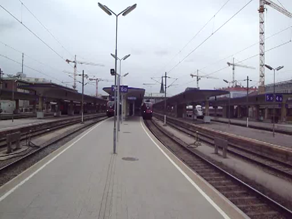 RJ 63 bei der Ausfahrt aus Wien West Richtung Budapest; 31.3.10