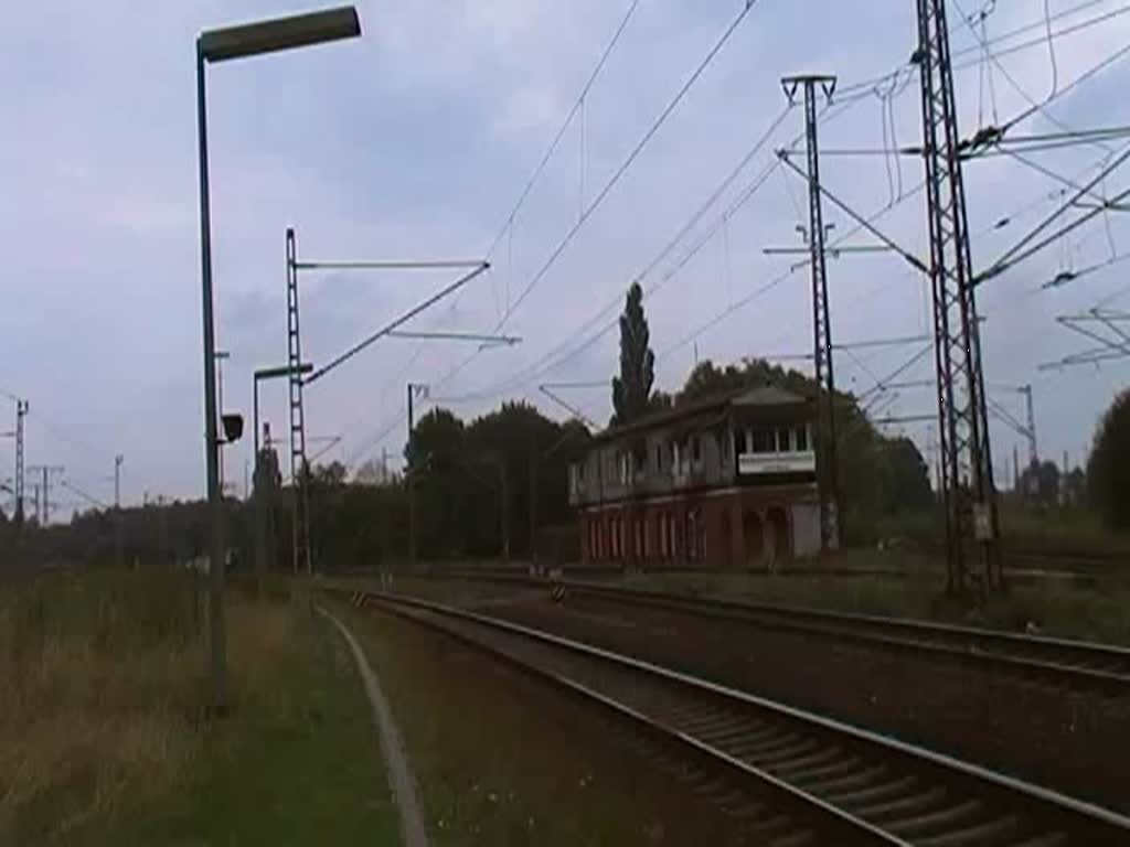 Solofahrt einer 155 er, in Lehrte am 12.08.2010