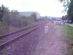 Dampfzug am Halt Hattingen Henrichshtte  Sonntag den 01.08.2010