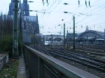 Ein  ice verl�sst K�ln Hbf am 29.3.2009