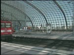 BR 112 als Regio fhrt aus Berliner Hbf ab