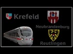 Aufnahmen von ICE's im September und Oktober 2016. Hier ist die Fahrt mit den von Binz kommenden ICE 1632 ab Stralsund Hbf nach Berlin Hbf dargestellt
