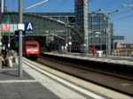 Aus dem Berliner Hbf fhrt jetzt der IC nach Mnster los. Datum: 12.04.2006