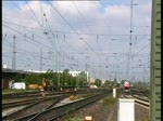 Einfahrt einer Regionalbahn nach Bremen Hbf kurz danach fuhr 140 805 mit einem kurzen Gz durch den BRemer HBf am 12.6.