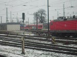 Ausfahrt des RB 28523 am 12.12.08 nach Forst/Lausitz .