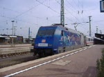 101 070-1  Die Adler Mannheim  mit IC2156 von Eisenach nach Dsseldorf bei der Ausfahrt aus Dortmund.(19.07.07)