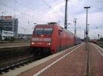 101 119-6 mit den NZ aus Kobenhavn, Praha hlvani nadrazi und vom Ostseebad Binz in Dortmund Hbf bei der Fahrt zum Bbf.(21.06.07)
