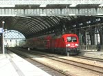 182 006 verlsst mit S1 nach Schna den Dresdner Hbf.