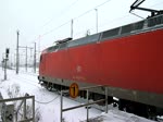 Die BR 145 als S1 nach Schna bei der Ausfahrt aus Dresden-Reick.
