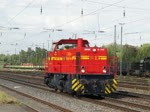 NE VI (G 1205) bringt am 26. Mai 2011 Rohre nach Düsseldorg-Rath und fährt leer zurück.