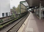 Einfahrt Thalys-Triebzug 4321 am 27. Oktober 2019 in Duisburg.